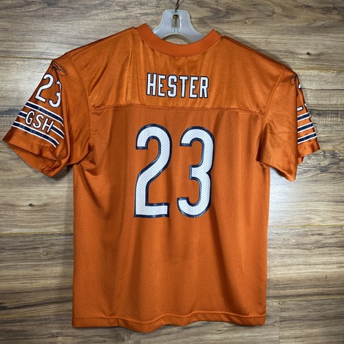 Devin Hester Chicago Bears Reebok Jersey Youth Size XL Orange GSW - Picture 6 of 6