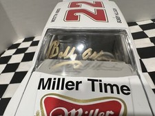 1983 1/24 Bobby Allison autographed Miller Highlife Miller Time