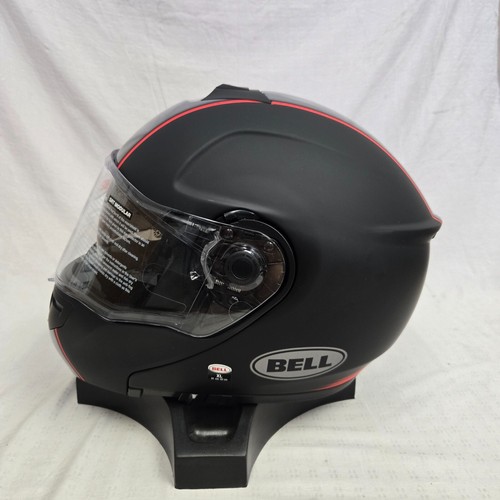 Bell SRT Modular Motorcycle Helmet Hart Luck Jamo Matte/Gloss Black XL *DISPLAY* - Picture 3 of 7