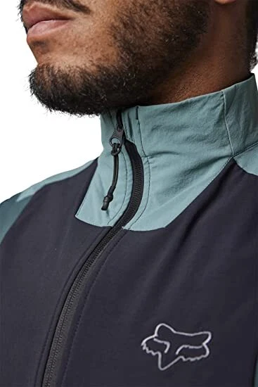 Colete de Ciclismo Fox Racing Defend Fire Alpha - Espuma do Mar - 2022 - Imagem 2 de 4