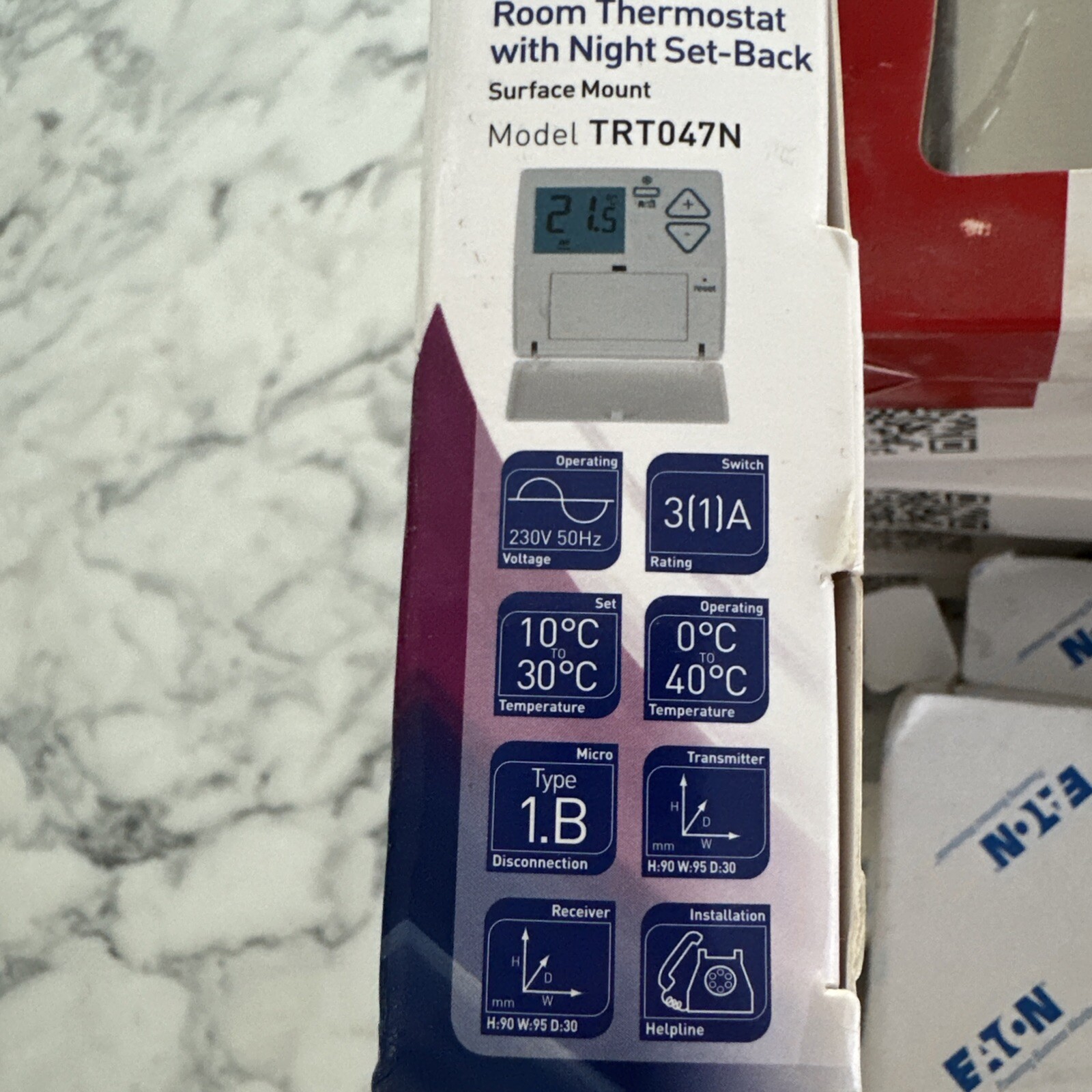 TIMEGUARD TRT047N PROGRAMASTAT PLUS WHITE WIRELESS DIGITAL ROOM ...