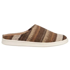 LifeStride Nomad Striped Slip On Mules Womens Brown  H6589F3201