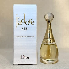 Dior J'Adore L'Or Essence de Parfum MINI Splash Dabber .12oz, 3.5ml New in Box