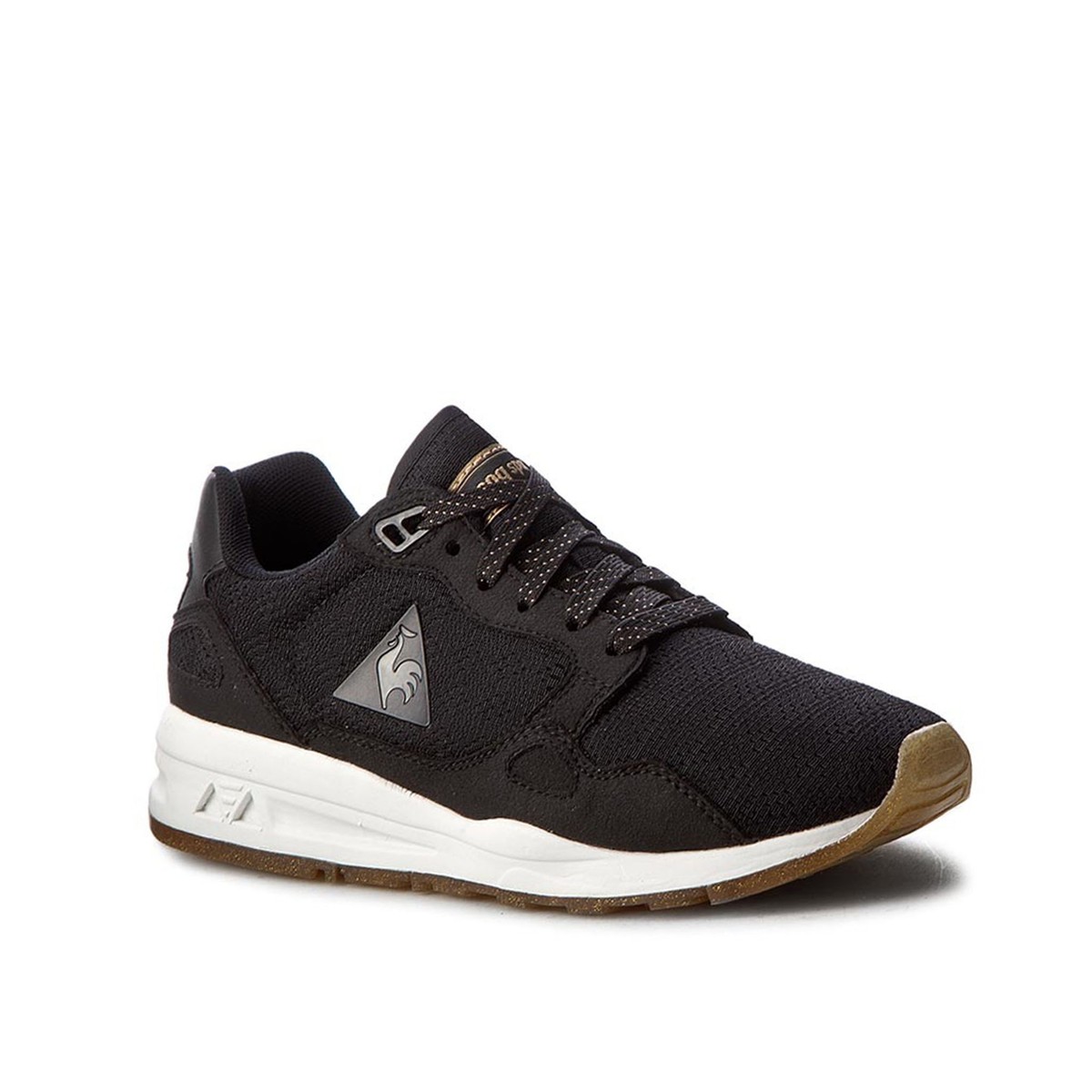 Le Coq Sportif R900 Metallic Womens Black Trainers UK