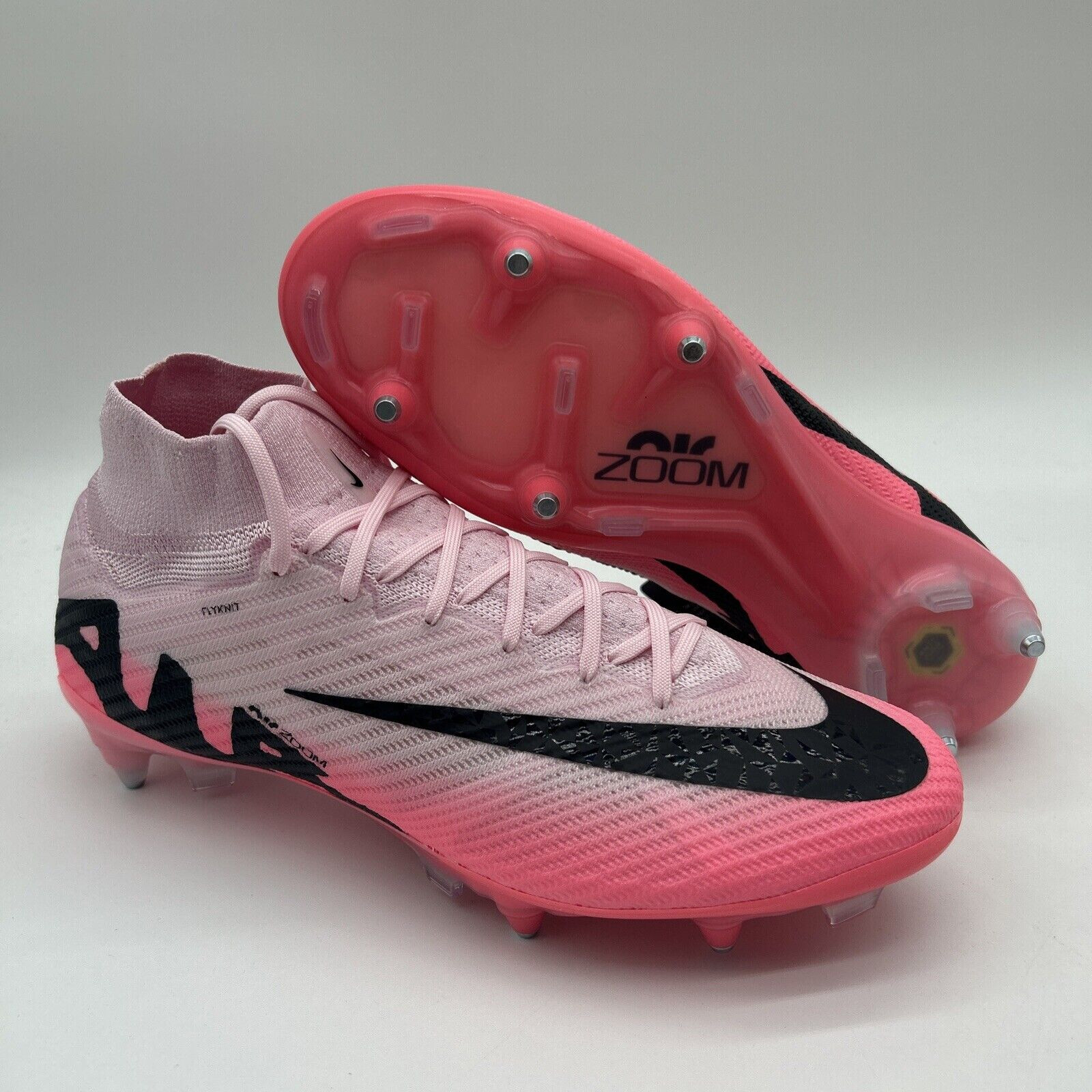 Мужские кроссовки Nike Zoom Mercurial Superfly 9 Elite SG-Pro AC P Pink Foam FD0246-601 sz 12