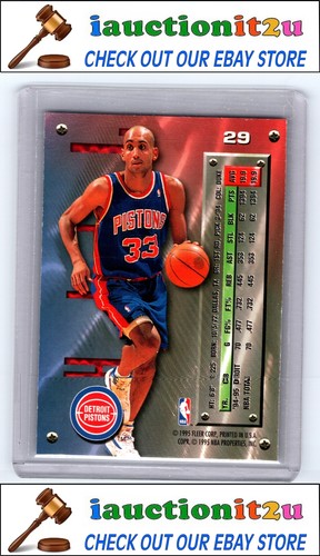 1995 Metal #29 Grant Hill RAW - Bild 2 von 2
