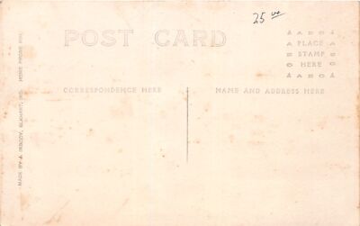 J63/ Crooked Lake Indiana RPPC Postcard c1910 Fred Sheets Hotel