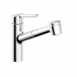 Kwc Luna E Chrome Single Lever Mixer With Pull Out Spray Kitchen