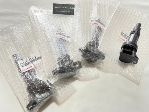 TOYOTA 4PCS IGNITION COIL SET 90919-02236 x4 ALTEZZA GITA SXE10 98-05 GENUINE - Picture 3 of 16