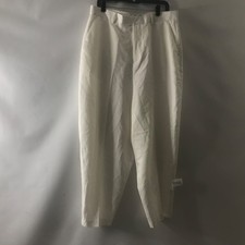 ASOS Design Pants Men' White Dress Trousers Pants 38W 32L Solid Work Career New