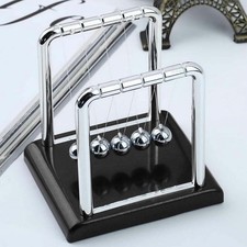 Newton's Cradle Metal Pendulum Balls Desk Table Steel Mini Size Balance style
