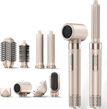8-in-1 Hot Air Styler Hair Dryer Brush Set, 110,000 RPM High-Speed Ionic