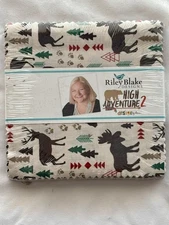 Charm Pack 5" Stacker 42pc Riley Blake "High Adventure 2” by Dani Mogstad, NIP