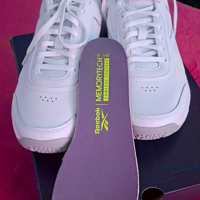 Reebok Work N Cushion 4.0 Damen Sneaker Weiß EU 39 Mit WECHSELFUSSBETT