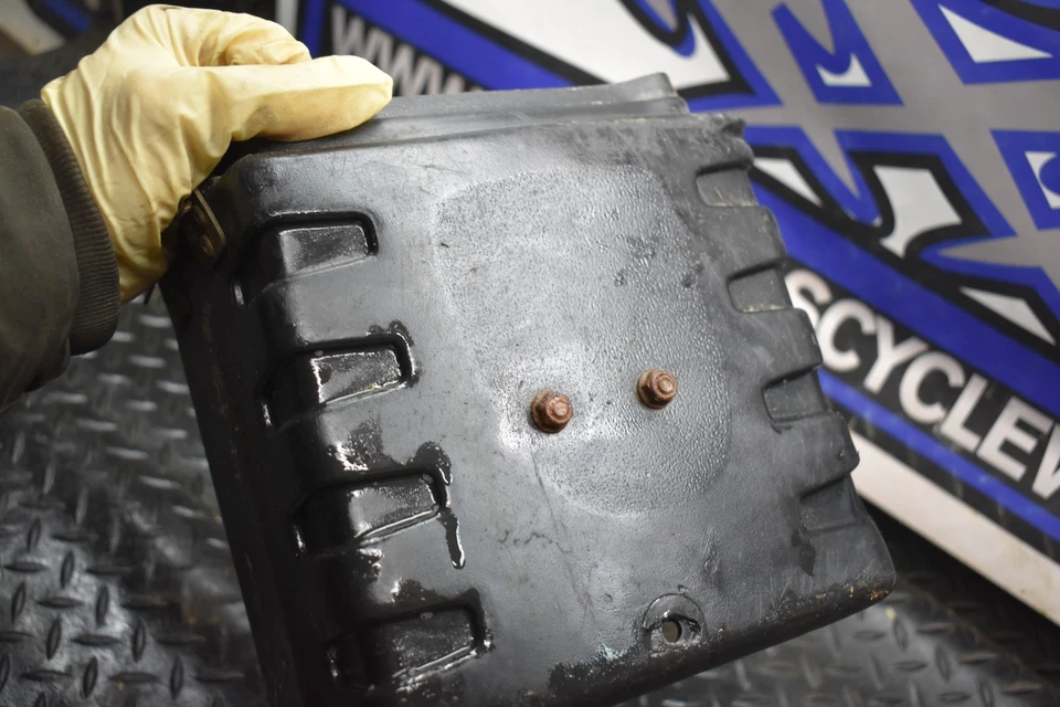 Caja de herramientas de almacenamiento en seco trasero D8-7 maletero de guantes 00 Suzuki Quad Master 500 4x4 ATV Foto 4 de 4