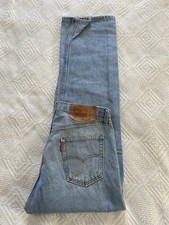 Jean Levis 501 Vintage Bouton 524 Wpl 423 Made In USA 1980 100% Coton