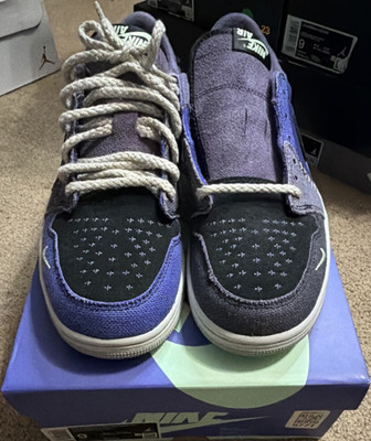 Jordan Zion Williamson Air Jordan 1 Retro OG Low Voodoo Suede IH2309-500