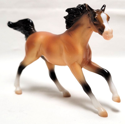 Breyer Stablemate Brown Pinto Foal with Black Mane & Tail & White Socks Muzzle