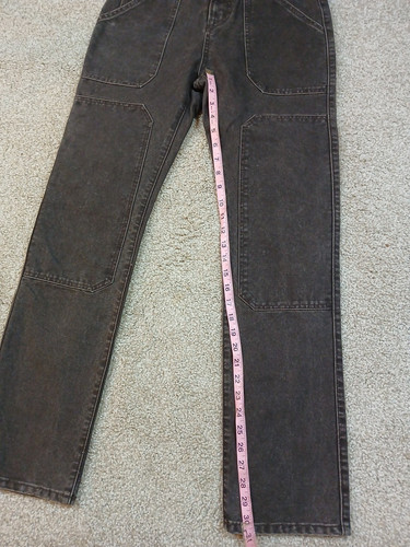 Current Elliot Double Knee Brown Slim Fit Utility Denim Jeans Men's Size 28 X 30 - Picture 13 of 15