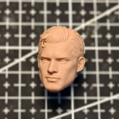 1/10 Scale David Corenswet Head Sculpt Unpainted Fit 7" Neca/MacFarlane Figure - Picture 4 of 6
