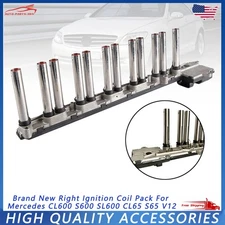 Brand New Right Ignition Coil Pack For Mercedes CL600 S600 SL600 CL65 S65 V12