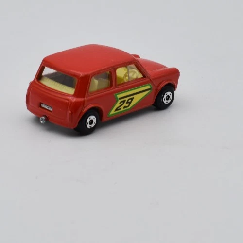 Matchbox Superfast MB29 Racing Mini Cooper red, 29 label. England Base - Image 2 of 4