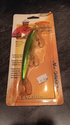 EXCALIBUR BOMBER LONG A 15ASGS MARK SOSIN Bass Musky Pike Fishing Lure Crankbait