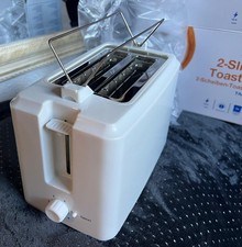 Toaster Weiß 750 Watt, Schlitze: 2 mit Brötchenhalterung aro TA 625 CE NEU