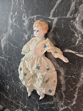 Vintage Creepy China Head Doll, Complete