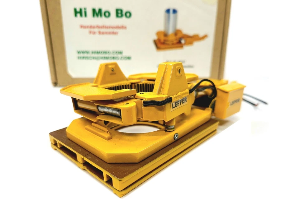 Máquina de tuberías de base Leffer VRM 2000 KL - HiMoBo modelo a escala 1:50 #60141 Foto 3 de 4