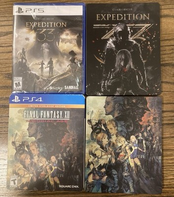 Clair Obscur Expedition 33 Steel Book Zodiac Ff 12 Age Edition Ps5 Game RPG Enix