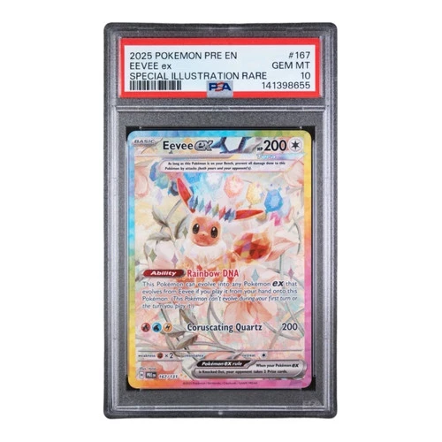 Eevee Ex Prismatic Evolutions PSA 10