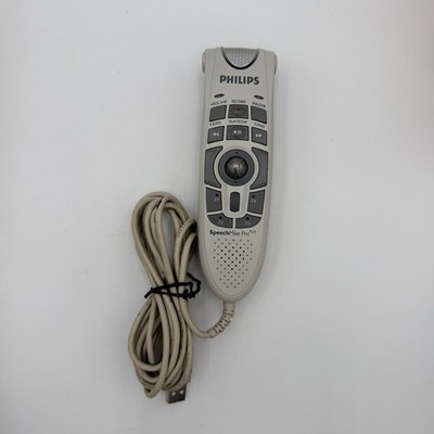 Philips LFH5276/00 SpeechMike Pro Plus USB Dictation Microphone   Tested Working
