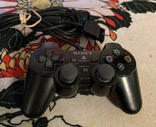 Sony PS2 BLACK Wired Controller OEM DualShock PlayStation 2 AUTHENTIC