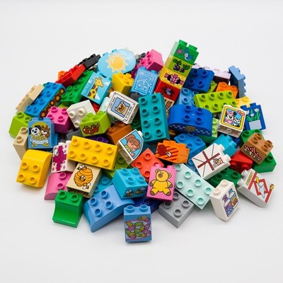 LEGO DUPLO Steine Grundbausteine Motivsteine Sondersteine Set 30 50 70 100 Teile