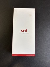 Uni USB-C to Ethernet Adapter UniAccessories Brand New SEALED