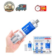 Heavy Duty Waterproof Epoxy Glue - High Strength Metal & Plastic Adhesive 1.76oz