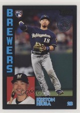 2019 Update 1984 Topps Baseball Black 223/299 Keston Hiura #84-30 Rookie RC 3q5
