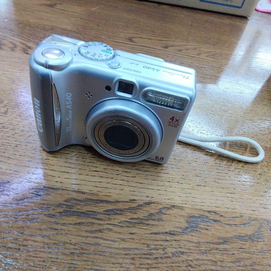 【美品・良好】Canon PowerShot A540 デジタルカメラ Canon PowerShot A540 Silver 6 Megapixel Compact Digital Camera 4x