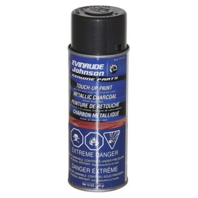 OMC Cobra 1986 Bis Spraydose Kohlefarben Metallic 777173 Sterndrive Unterer Teil