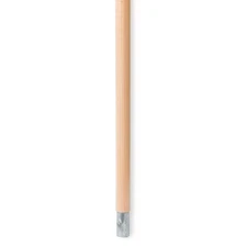 Tough Guy 1Tza6 60" Screw On Wet Mop Handle, Natural, Wood