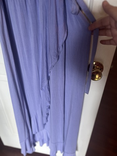 Ingrid & Isabel Flutter Short Sleeve Knit Maternity Lavender Dress Size XXL - Picture 6 of 18