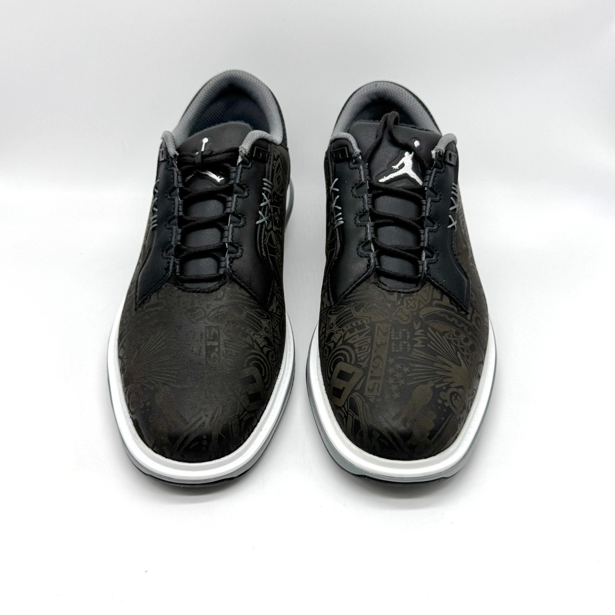Jordan Mens ADG 5 Golf Shoes Black Laser Sz 8 New Sneaker  display picture 2