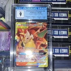 Charizard & Braixen GX TAG TEAM Holo CGC 9 Cosmic Eclipse 22/236 2019 Eng 270