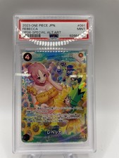 PSA 9 Rebecca (SP Alt Art) OP05-091 SR Wings of Captain  Japanese 2023
