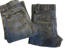 Boys Size 12 Jeans - Lot of 2 - Gap 1969  Hilfiger Straight Exc Pre-worn Cndtn