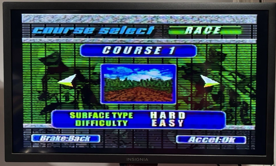 Hasbro MX 2005 Dirt Rebel Plug & Play juego de televisión carreras de motocross con soporte, probado_ Foto 4 de 4