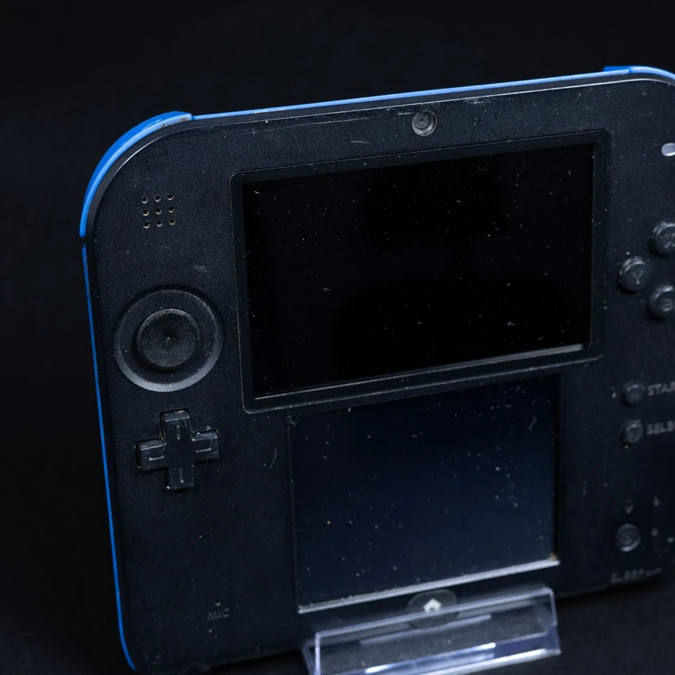 Nintendo 2DS - Handheld Konsole - Schwarz Blau - Funktion geprüft - Bild 2 von 4
