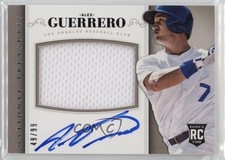 2014 National Treasures Rookie Material Signatures 49/99 Alex Guerrero Auto b1g