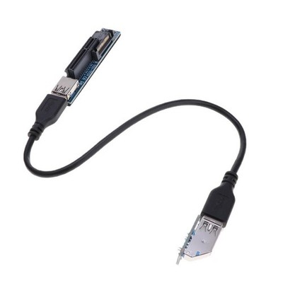 PCI-E-Grafik-Erweiterung für GPU-Mining-Riser-Adapterkarte, USB 3.0